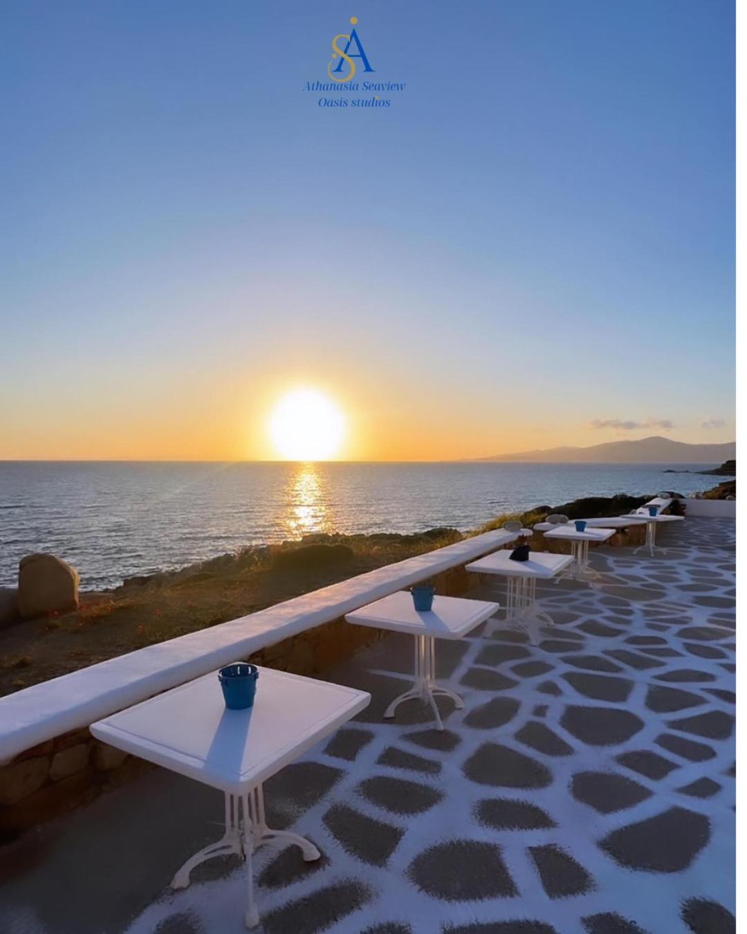 Mykonos Athanasia Seaview Oasis Studios By The Port Houlakia  Exterior foto