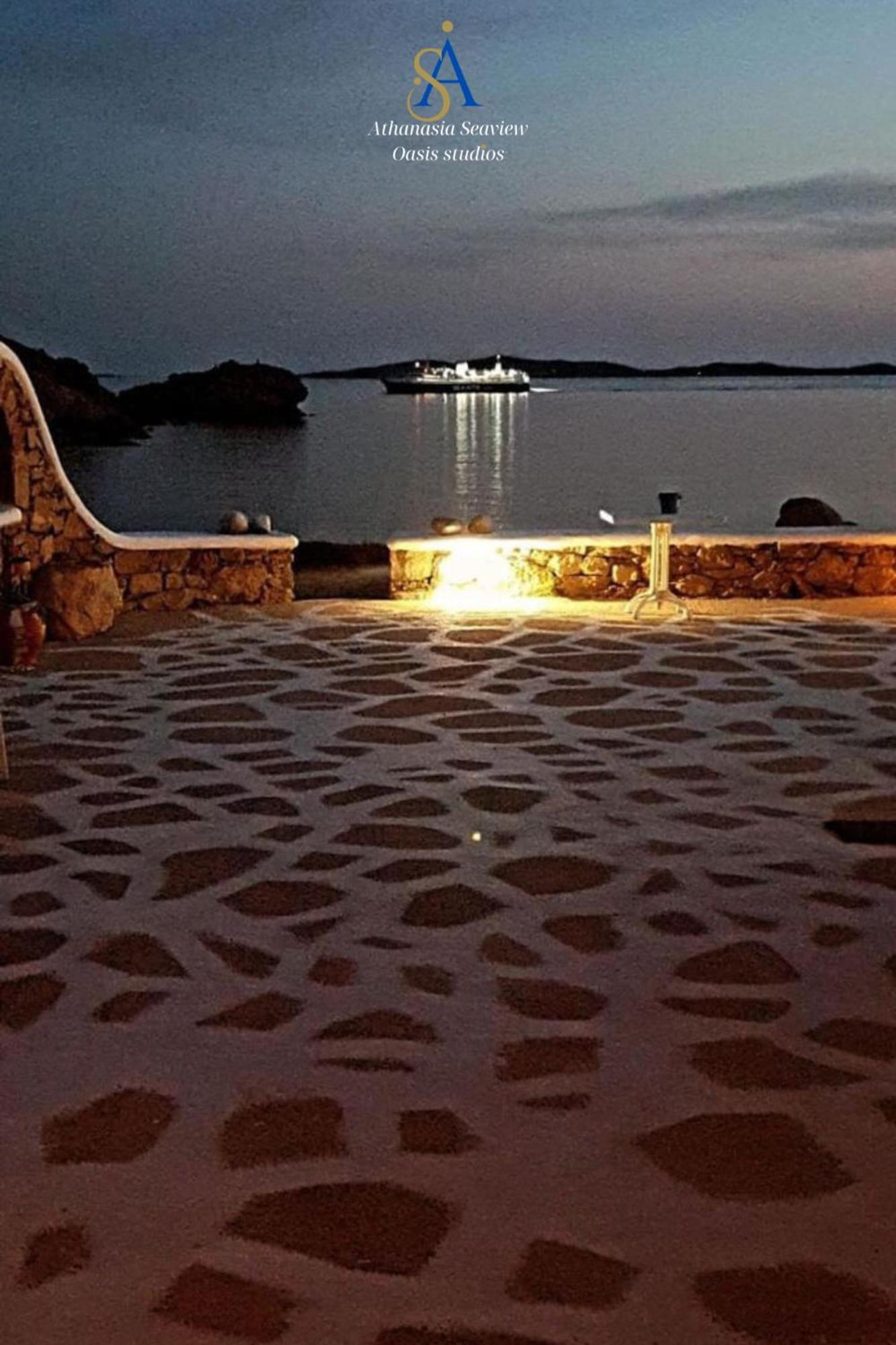 Mykonos Athanasia Seaview Oasis Studios By The Port Houlakia  Exterior foto