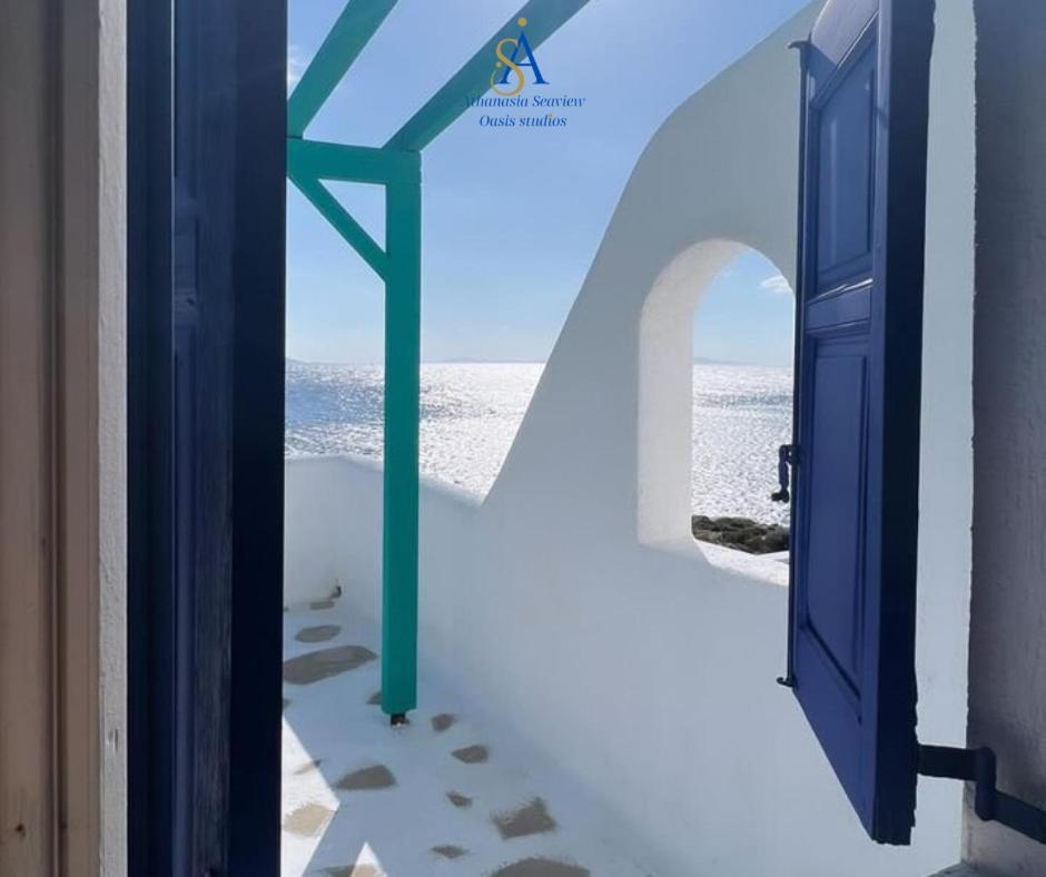 Mykonos Athanasia Seaview Oasis Studios By The Port Houlakia  Exterior foto